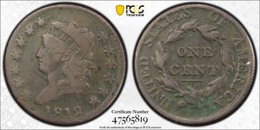 1812 1C S-289, Large Date N1BN