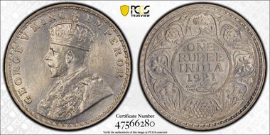 1921(B) Rupee SW-8.54 MS63