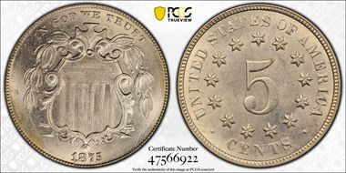 1875 5C MS64