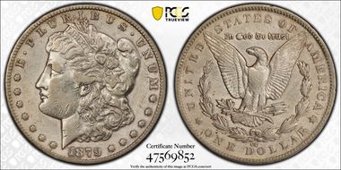 1879-CC $1 Capped Die N1