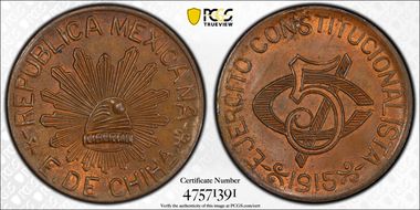 1915 5C KM-613 MS64BN