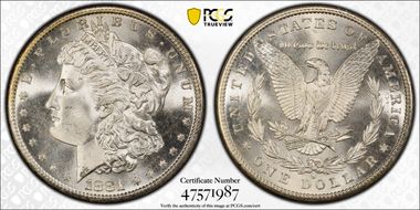 1881-S $1 MS67