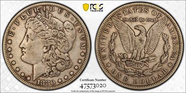 1880-O $1 VF25