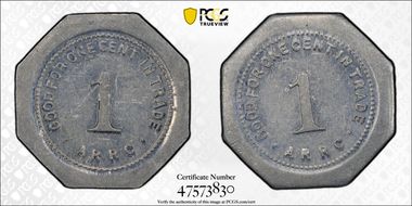 (1935-1936) 1C Alaska RRC Bingle AU55