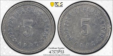 (1935-1936) 5C Alaska RRC Bingle AU50