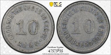 (1935-1936) 10C Alaska RRC Bingle AU53