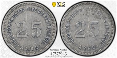 (1935-36) 25C Alaska RRC Bingle N1