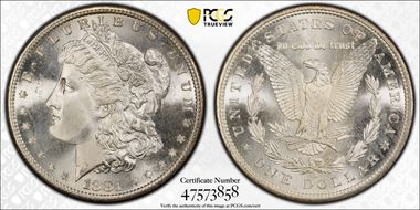 1881-S $1 MS67