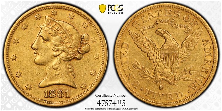 Cert 47574115 - Coin Image