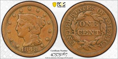 1848 1C Newcomb 5 F12BN