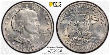 1980-S SBA$1 MS65+