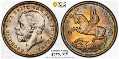 1935 Crown S-4048 .500 Silver MS65