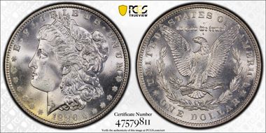 1886 $1 MS67