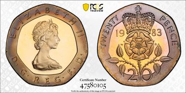 1983 20p S-G1 PR68DCAM