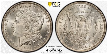 1884-O $1 MS64