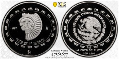 1997-Mo Peso Disco de la Muerte PR69DCAM