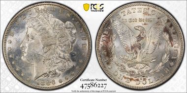 1886-S $1 MS62