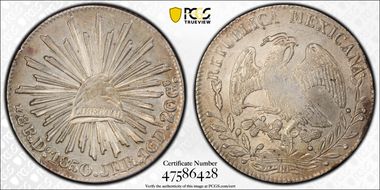 1850-Do JMR 8 R Do29 Lg Eagle 1850-55 Design AU55