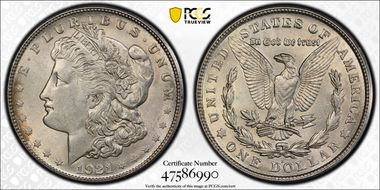 1921-S $1 MS61