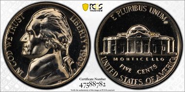 1969-S 5C RPM FS-501 PR67