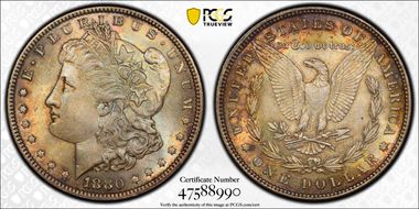 1880 $1 MS64