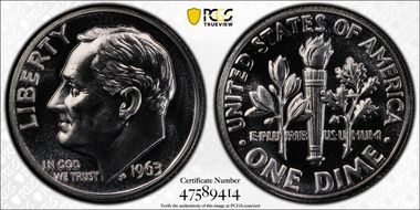 1963 10C DDR FS-803 (018) PR66