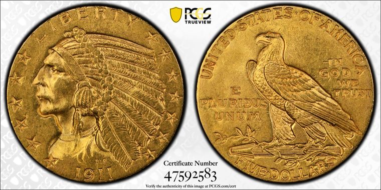 Cert 47592583 - Coin Image