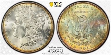 1888 $1 MS65