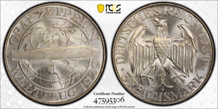 Cert 47595306 - Coin Image