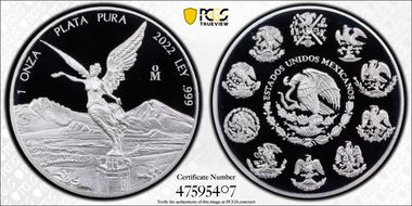 2022-Mo Onza Libertad Ag PR69DCAM