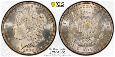 1879-S $1 MS66