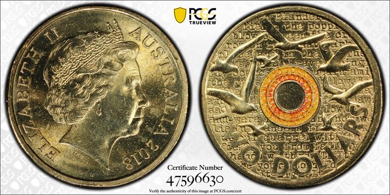 Cert 47596630 - Coin Image