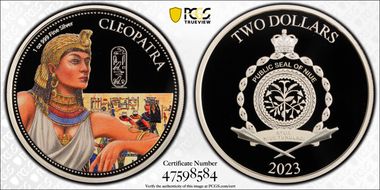 2023 $2 Cleopatra-Women in History First Strike PR70DCAM