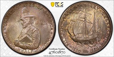 1920 50C Pilgrim MS66