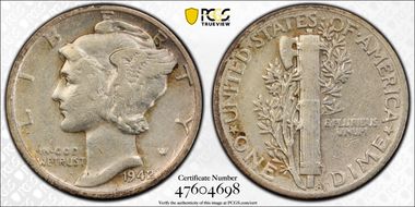 1942/1 10C VF30