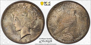 1922-D $1 MS66