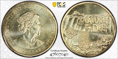 2023-C $1 Creatures of the Deep MS68