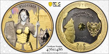 2022 "5 Mk" Hildegard - Valhalla Fantasy Issue MS69