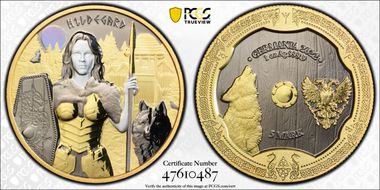 2022 "5 Mk" Hildegard - Valhalla Fantasy Issue MS70