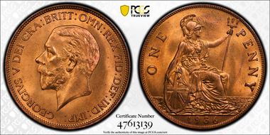 1936 1D S-4055 MS65RD