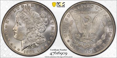 1901-O $1 MS64