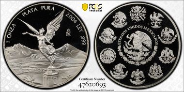 2004-Mo Onza Libertad Ag PR69DCAM