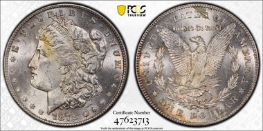 1878-S $1 MS63