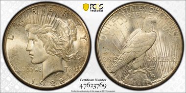 1922-S $1 MS64