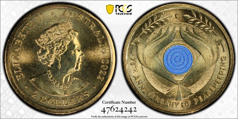 Cert 47624242 - Coin Image