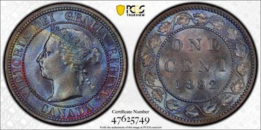 1882-H 1C MS63BN