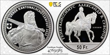 2022 50 Fr Uri Shooting Festival Ag PR69DCAM