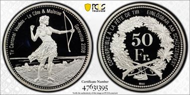 2008 50 Fr Geneva Haberling-79a PR68DCAM
