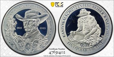 2003 HF 50 Fr Basel Haberling-68 PR67DCAM