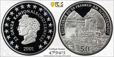 2001 HF 50 Fr Urner Haberling-64 PR69DCAM